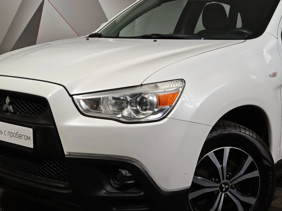 Mitsubishi ASX 1.8 CVT 2WD (140 л.с.) Белый в АВИЛОН. Слайд №10