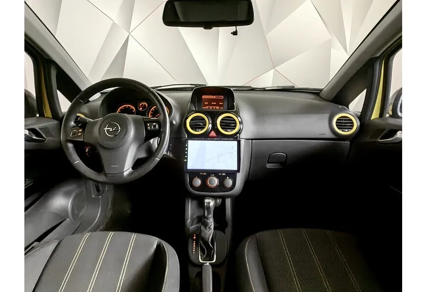 Opel Corsa 1.4 AT (90 л.с.) Желтый в АВИЛОН. Слайд №13