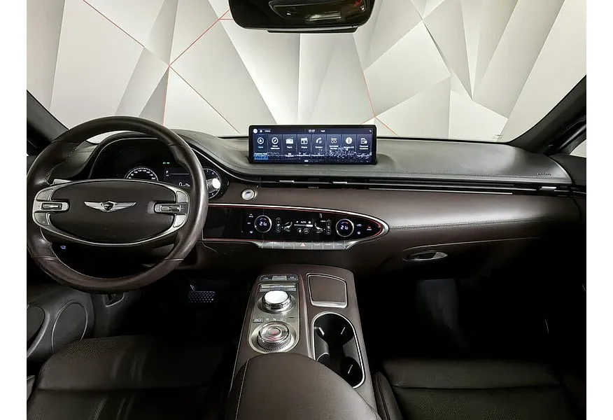 Genesis GV70 2.5T-GDI 8AT 4WD (249 л.с.) Advance + Smart Sense Красный в АВИЛОН. Слайд №14