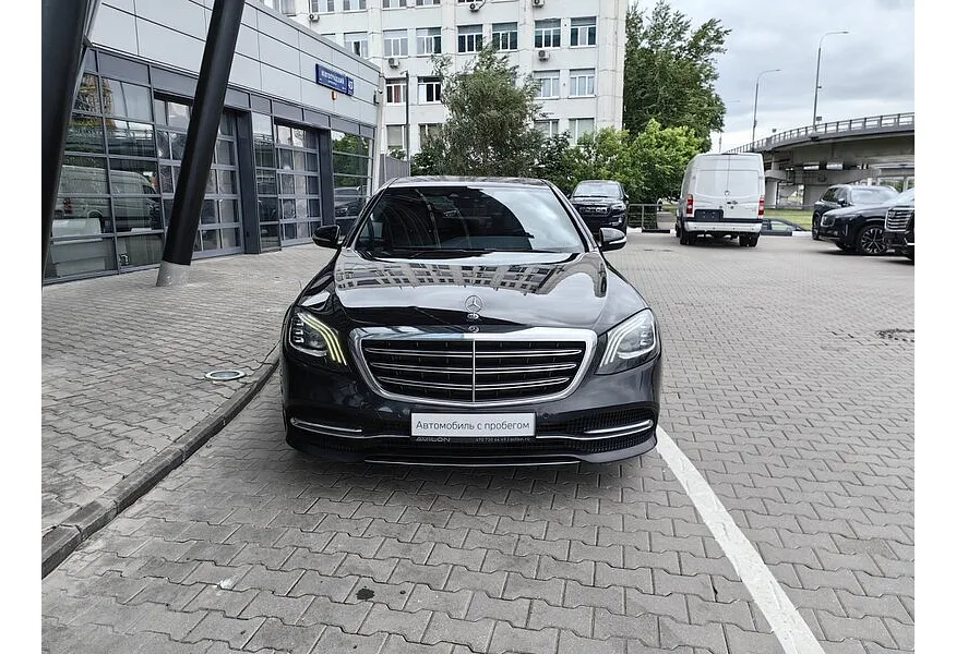 Mercedes-Benz S-Класс S 350 d 9G-Tronic 4Matic длинная база (249 л.с.) Черный в АВИЛОН. Слайд №7