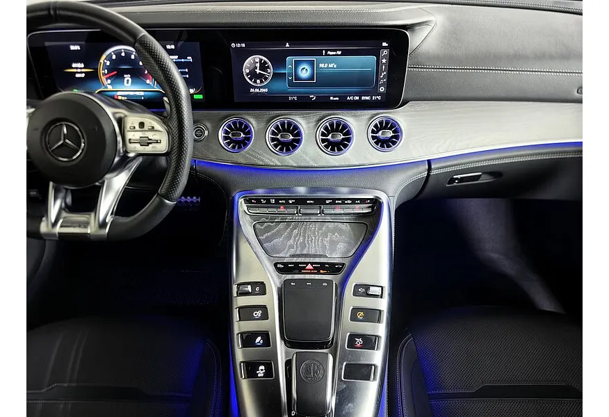 Mercedes-Benz AMG GT 43 4MATIC SPEEDSHIFT TCT 9G (367 л.с.) Особая серия Серый в АВИЛОН. Слайд №15