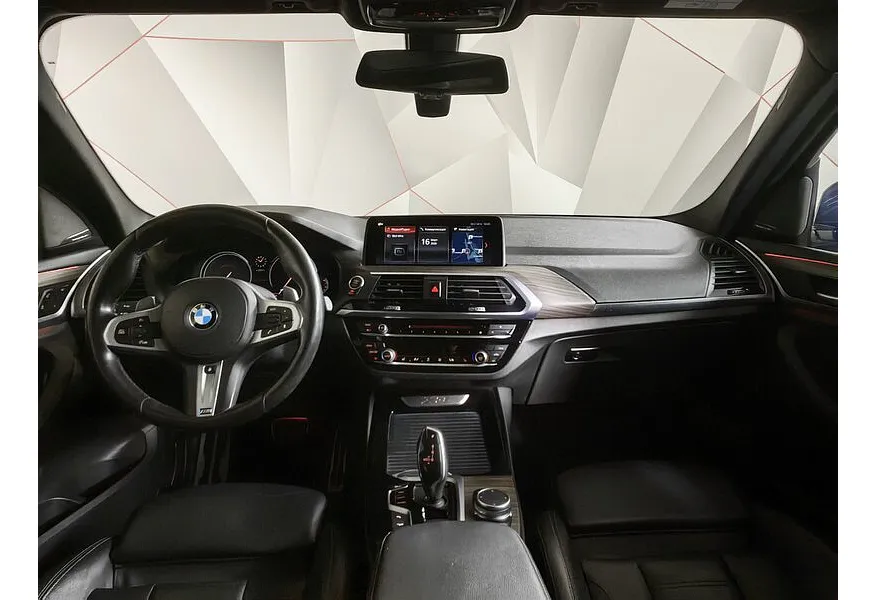 BMW X3 xDrive30d AT (249 л.с.) M Sport Черный в АВИЛОН. Слайд №11