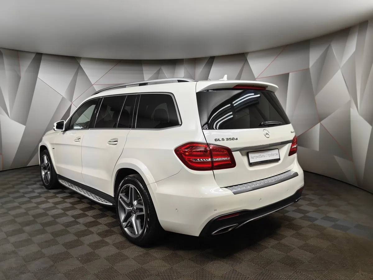 Mercedes-Benz GLS 350 d 4MATIC 9G-TRONIC (249 л.с.) Особая серия Белый в АВИЛОН. Слайд №4