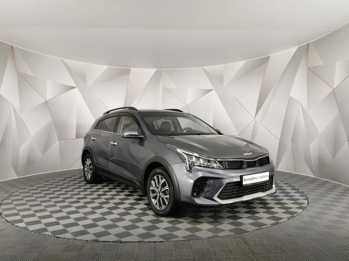 Kia Rio X 1.6 AT (123 л.с.) Prestige Серый в АВИЛОН. Слайд №3