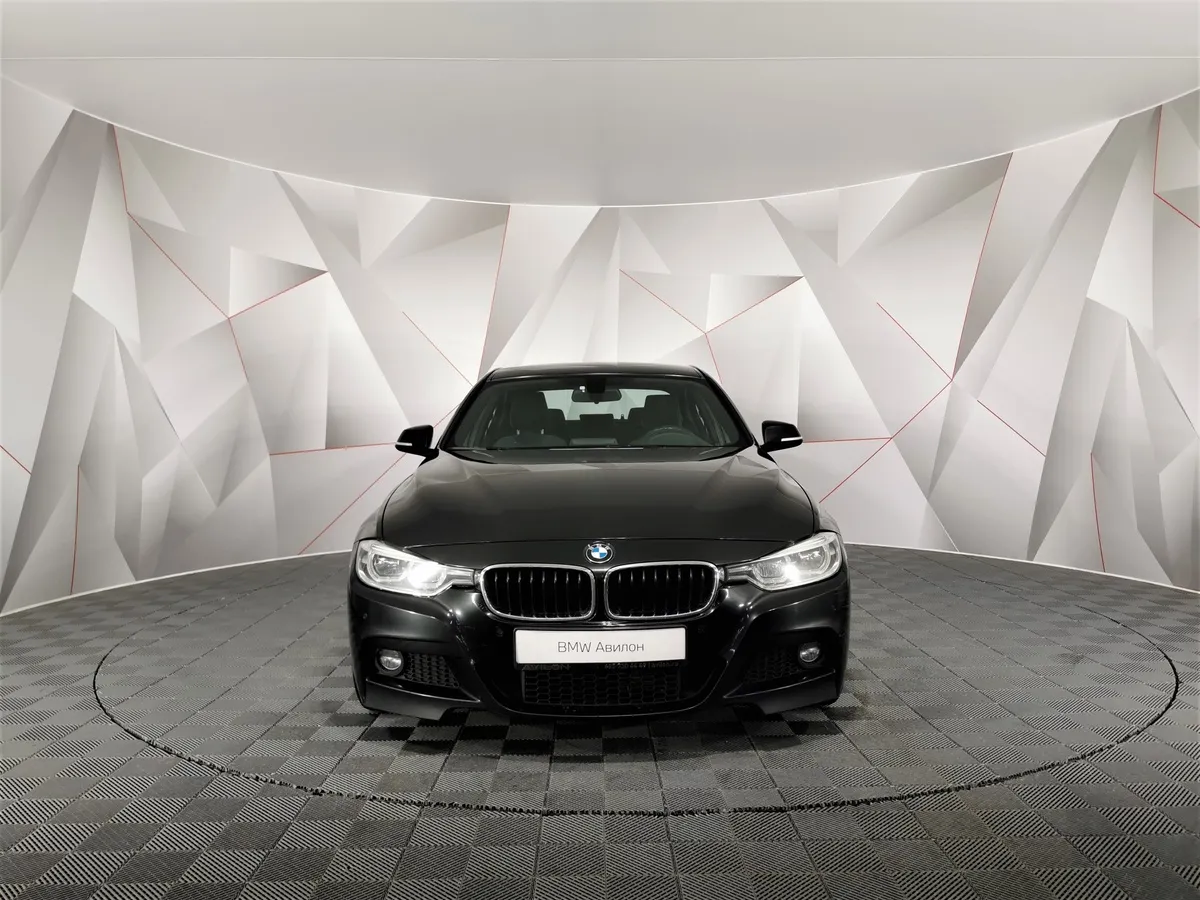 BMW 3 серия 320d AT (190 л.с.) Черный в АВИЛОН. Слайд №3
