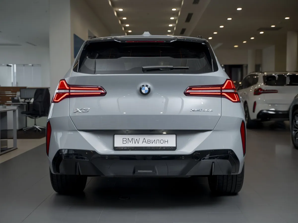 BMW X3 xDrive30L AT (258 л.с.) Серый в АВИЛОН. Слайд №3