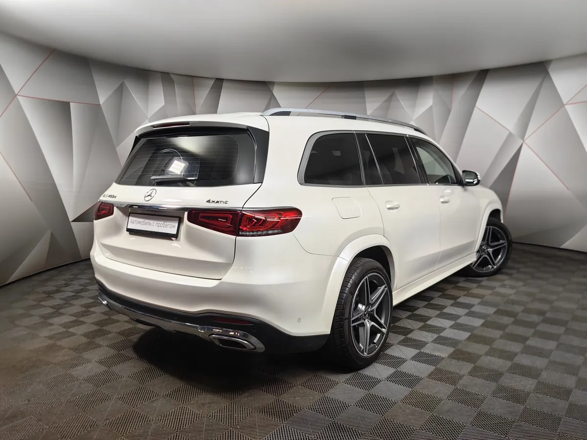 Mercedes-Benz GLS 400 d 9G-TRONIC 4Matic (330 л.с.) Premium Белый в АВИЛОН. Слайд №2