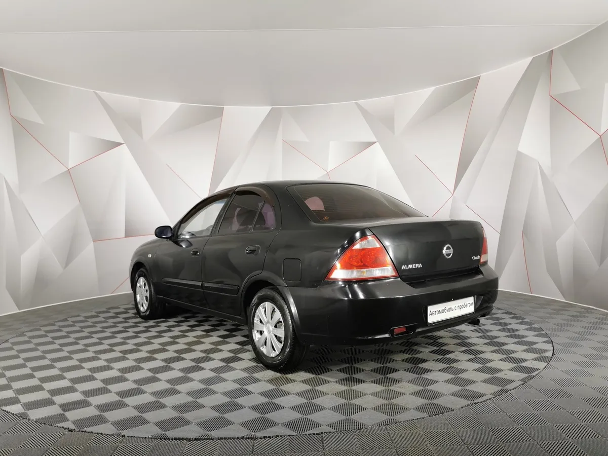 Nissan Almera Classic 1.6 MT (107 л.с.) Черный в АВИЛОН. Слайд №4
