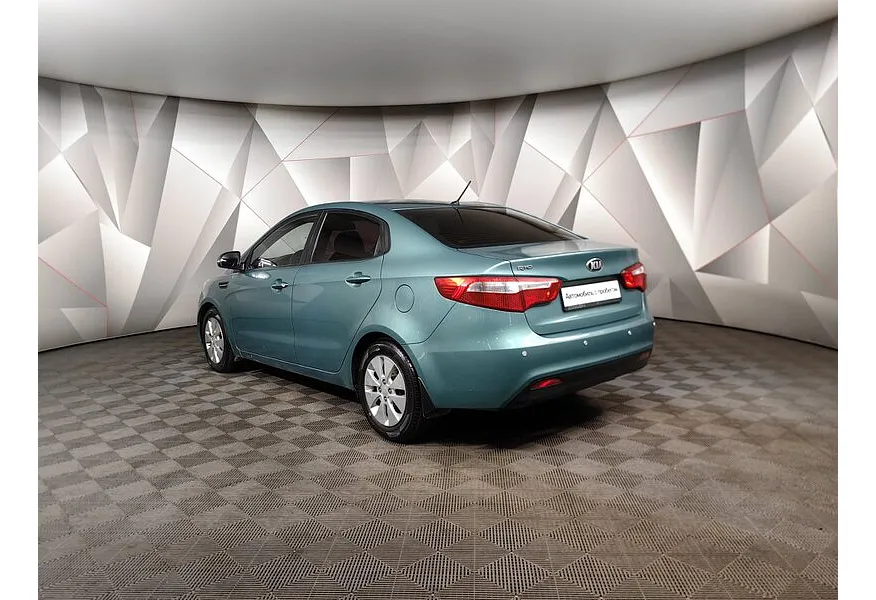 Kia Rio 1.6 AT (123 л.с.) Зеленый в АВИЛОН. Слайд №4