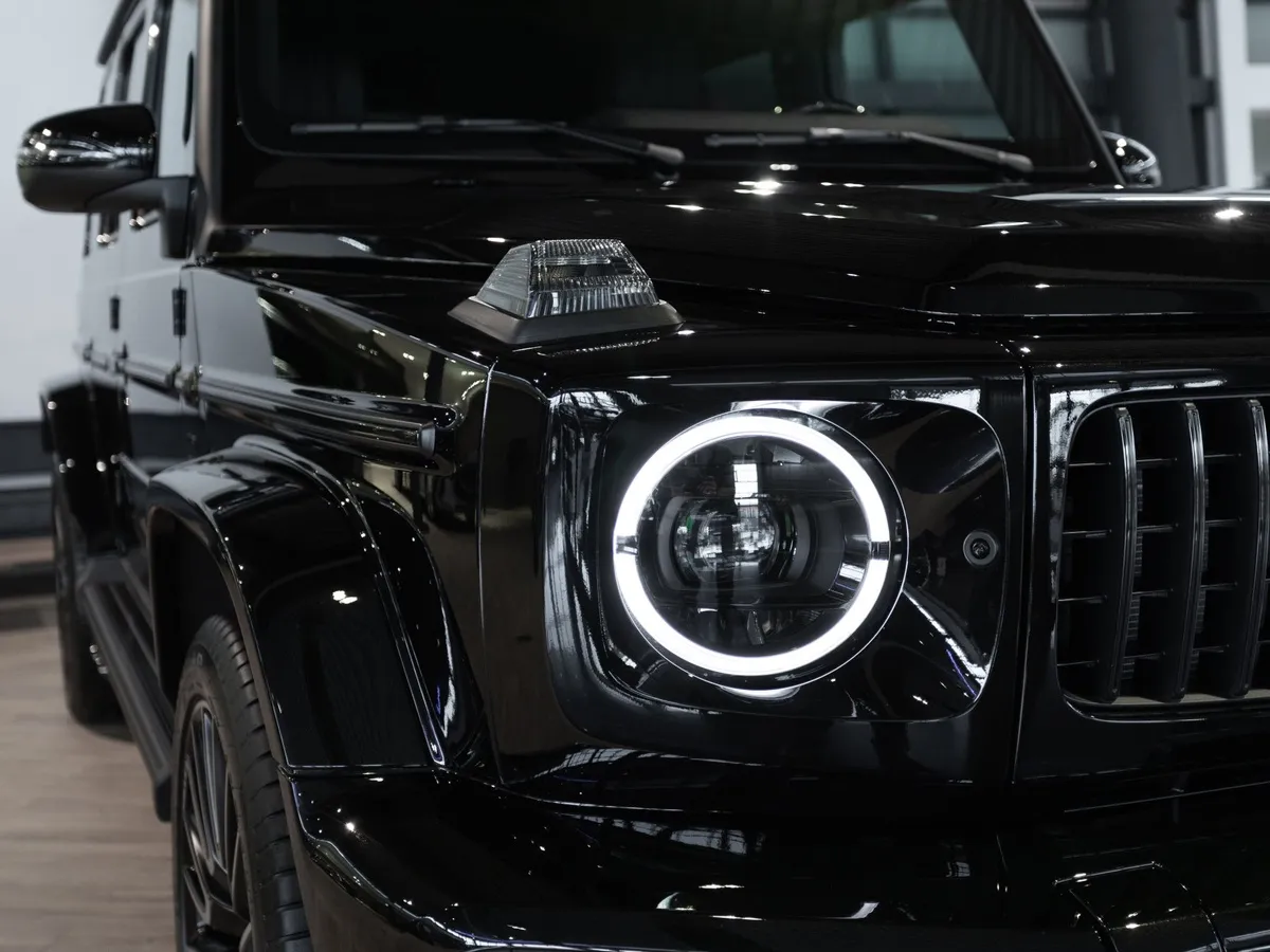 Mercedes-Benz G-Класс G 63 AMG Speedshift 4Matic (585 л.с.) Черный в АВИЛОН. Слайд №17