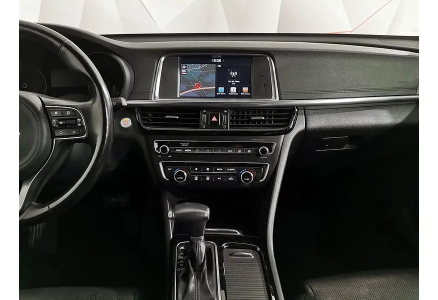 Kia Optima 2.4 GDI AT (188 л.с.) Classic Черный в АВИЛОН. Слайд №15