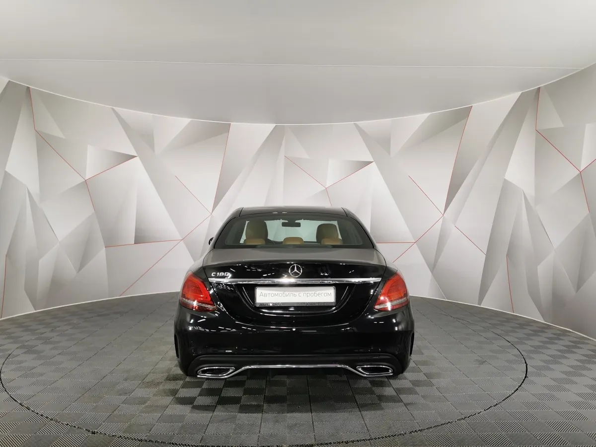 Mercedes-Benz C-Класс C 180 9G-TRONIC (150 л.с.) Sport Черный в АВИЛОН. Слайд №8