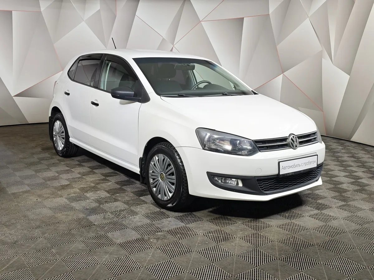 Volkswagen Polo 1.4 DSG (85 л.с.) Trendline Белый в АВИЛОН. Слайд №3