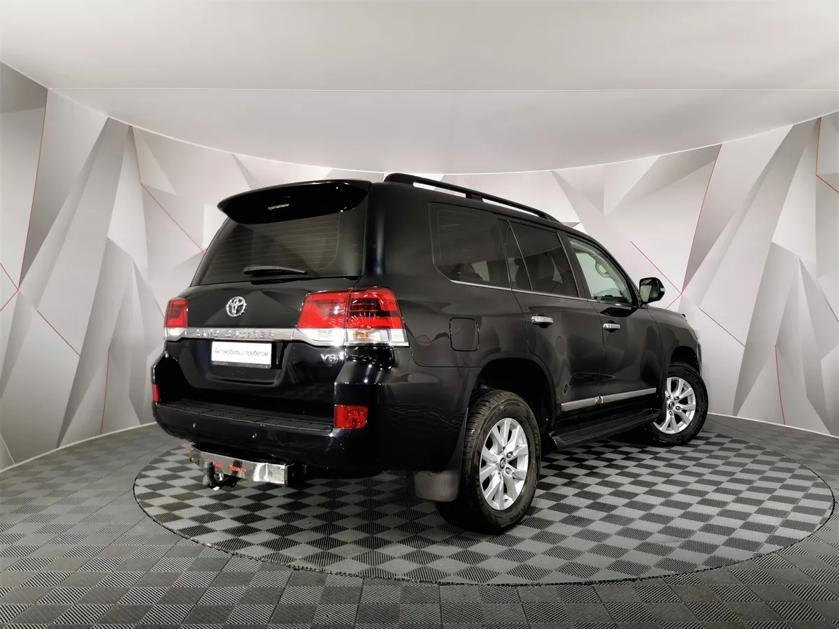 Toyota Land Cruiser 4.5 TD AT (249 л.с.) Черный в АВИЛОН. Слайд №2
