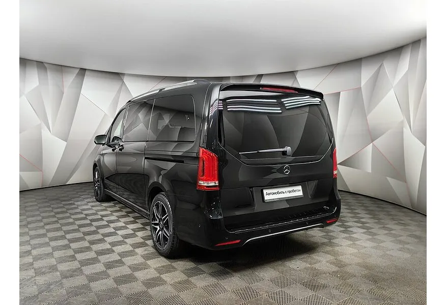 Mercedes-Benz V-Класс V 220 d AT L2 4x4 (163 л.с.) AMG Line Черный в АВИЛОН. Слайд №4