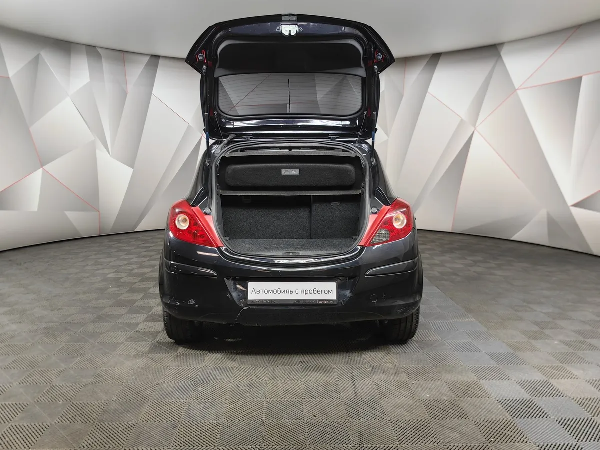 Opel Corsa 1.2 Easytronic (80 л.с.) Черный в АВИЛОН. Слайд №12