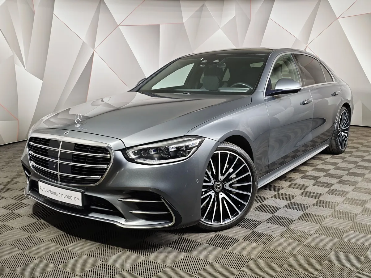 АВИЛОН - Mercedes-Benz S-Класс S 400 d 9G-Tronic 4Matic (330 л.с.) Premium Серый - slide 10243789