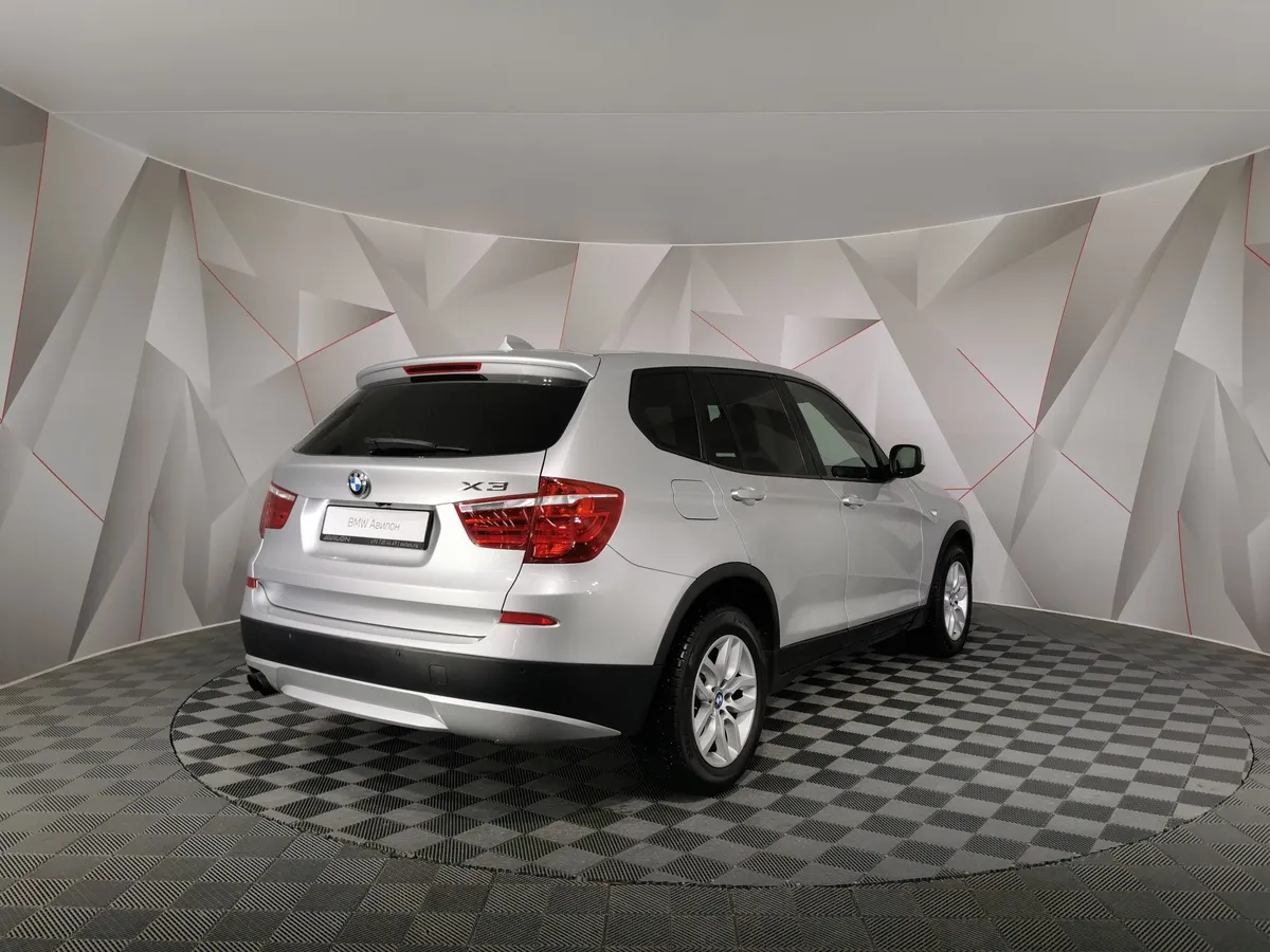 BMW X3 xDrive28i AT (245 л.с.) Серебристый в АВИЛОН. Слайд №2