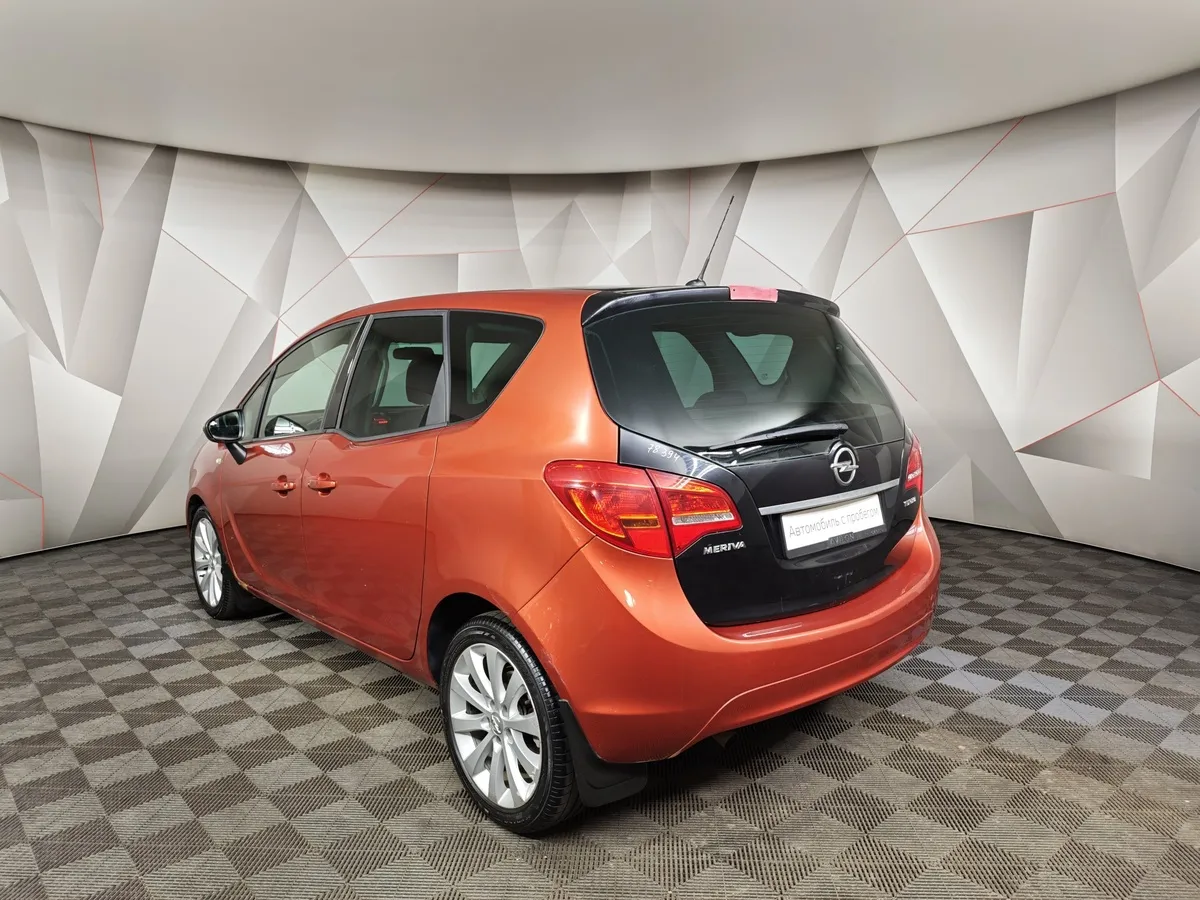 Opel Meriva 1.4 Turbo MT (120 л.с.) Оранжевый в АВИЛОН. Слайд №4