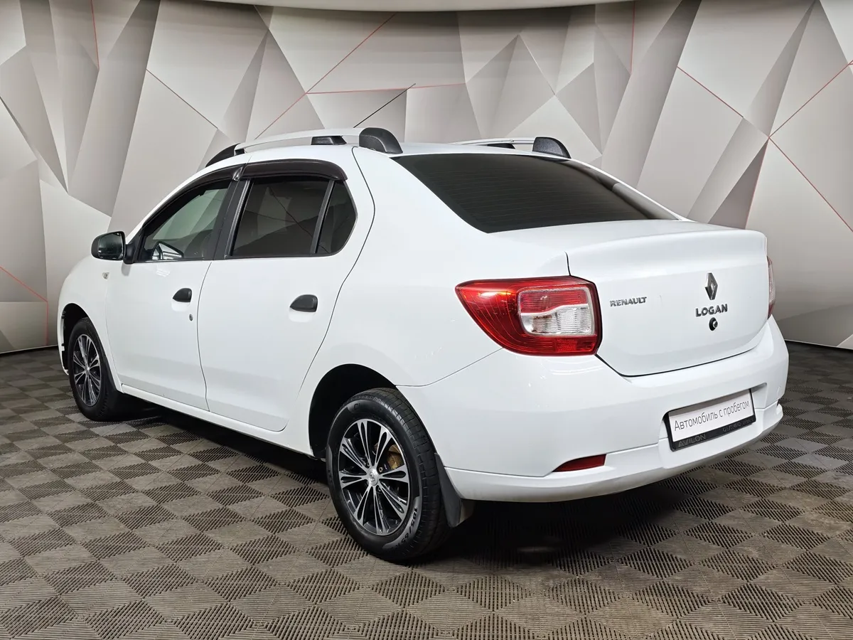 Renault Logan 1.6 MT (82 л.с.) Белый в АВИЛОН. Слайд №4