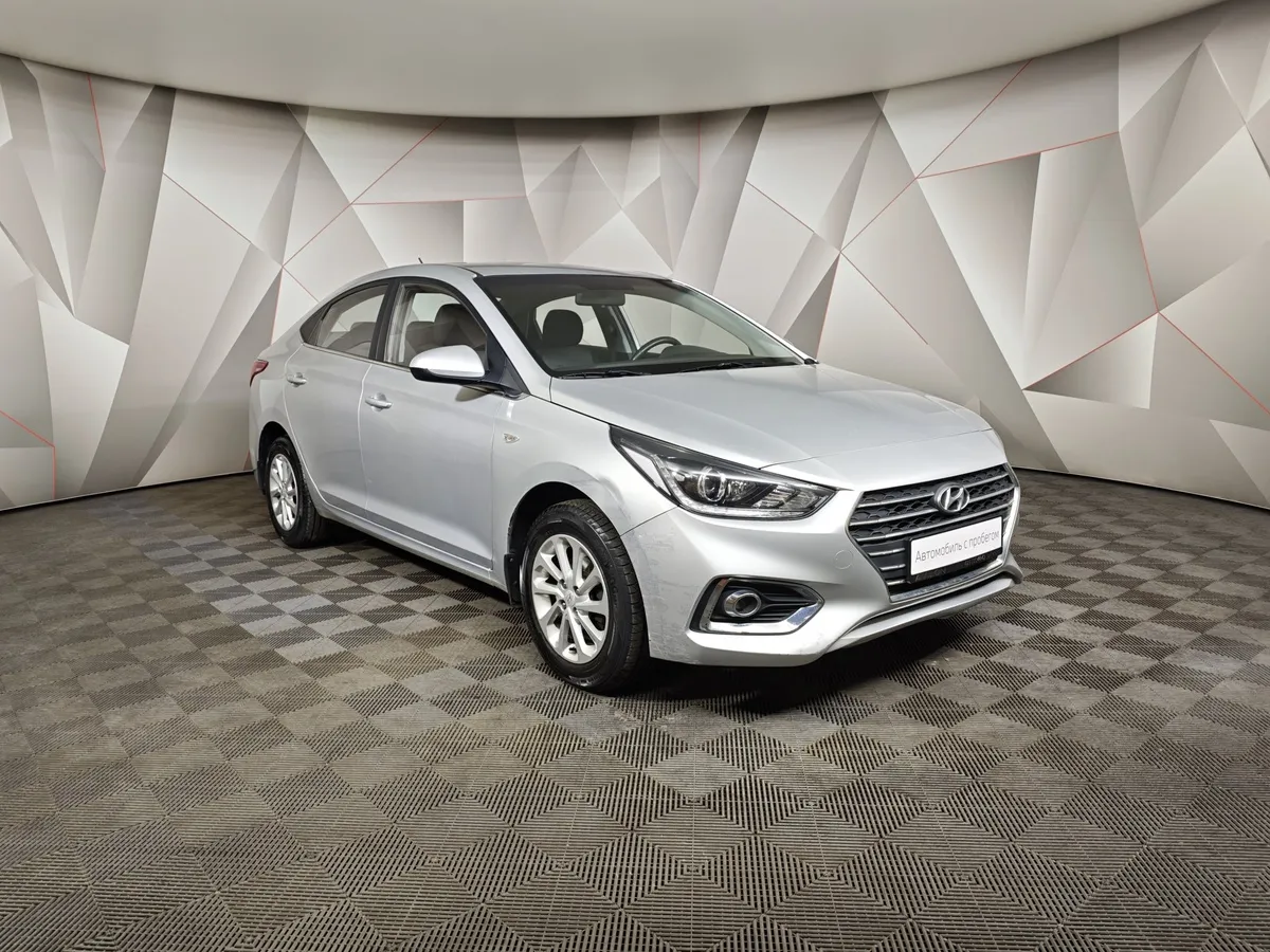Hyundai Solaris 1.6 AT (123 л.с.) Elegance Серебристый в АВИЛОН. Слайд №3