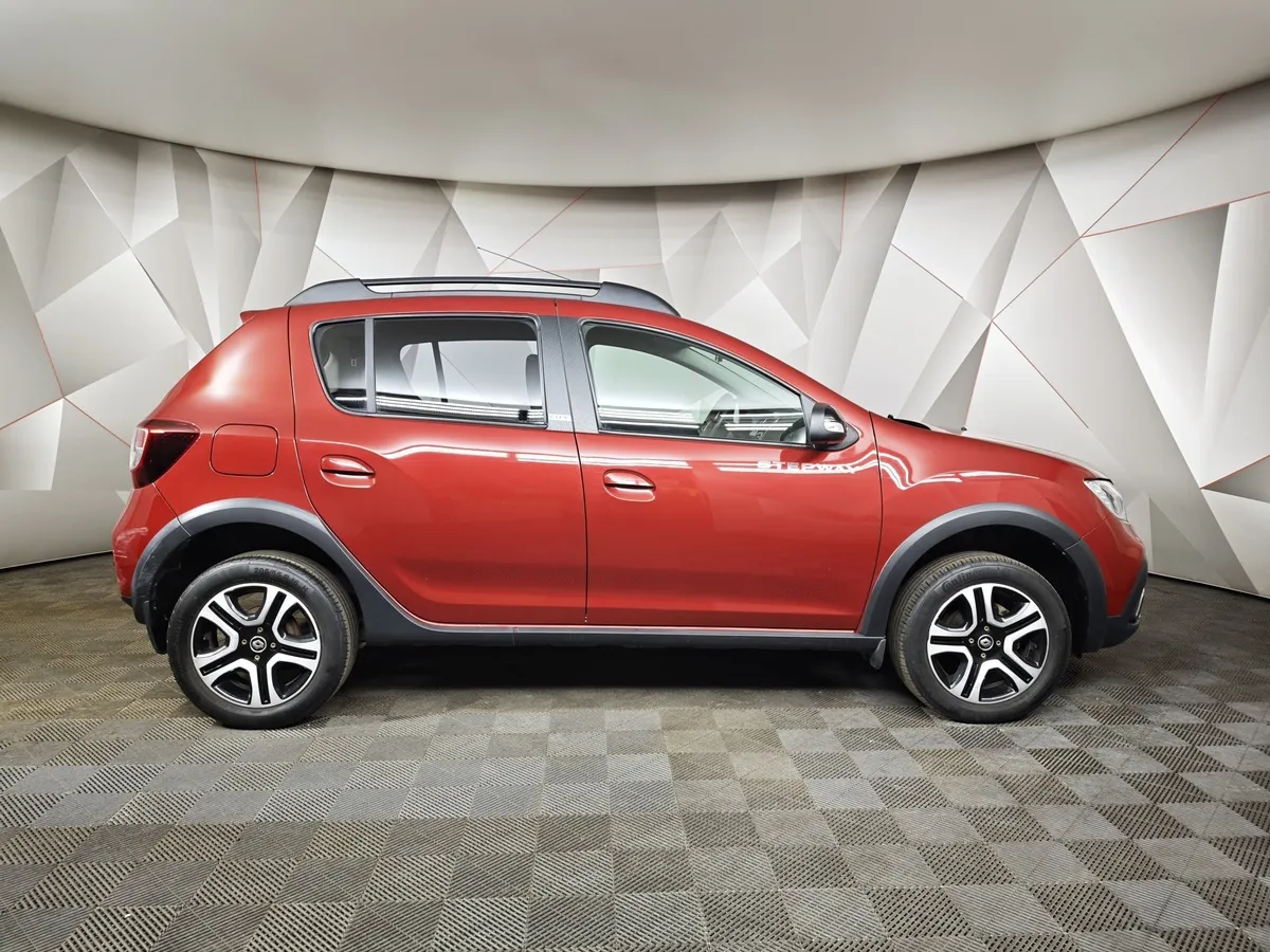 Renault Sandero 1.6 CVT (113 л.с.) Stepway Life City Красный в АВИЛОН. Слайд №6