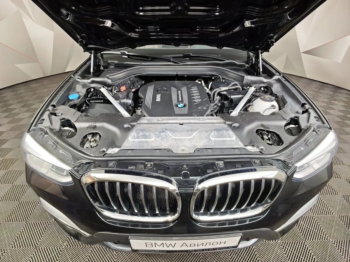 BMW X3 xDrive30d AT (249 л.с.) Luxury Черный в АВИЛОН. Слайд №10