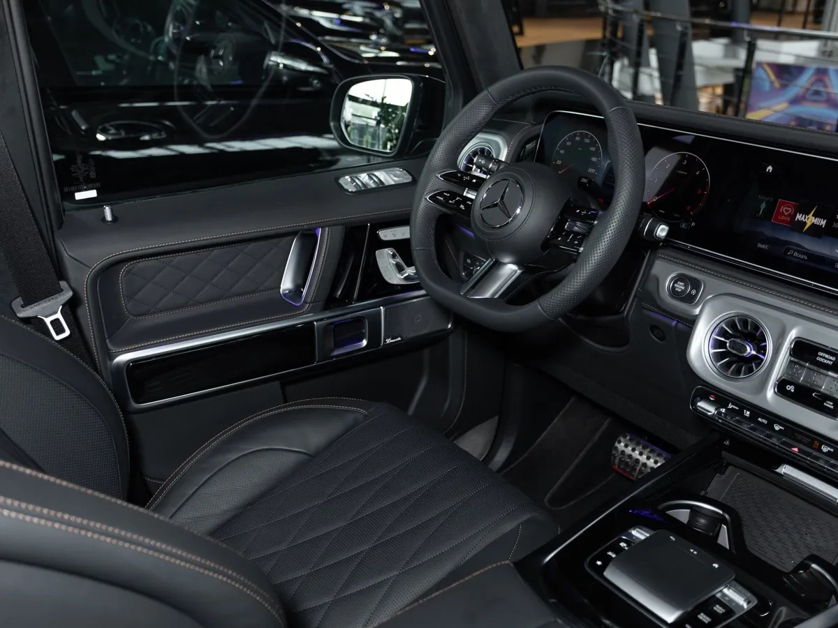 Mercedes-Benz G-Класс 450 D 3.0 9G-TRONIC 4Matic (367 л.с.) Черный в АВИЛОН. Слайд №10