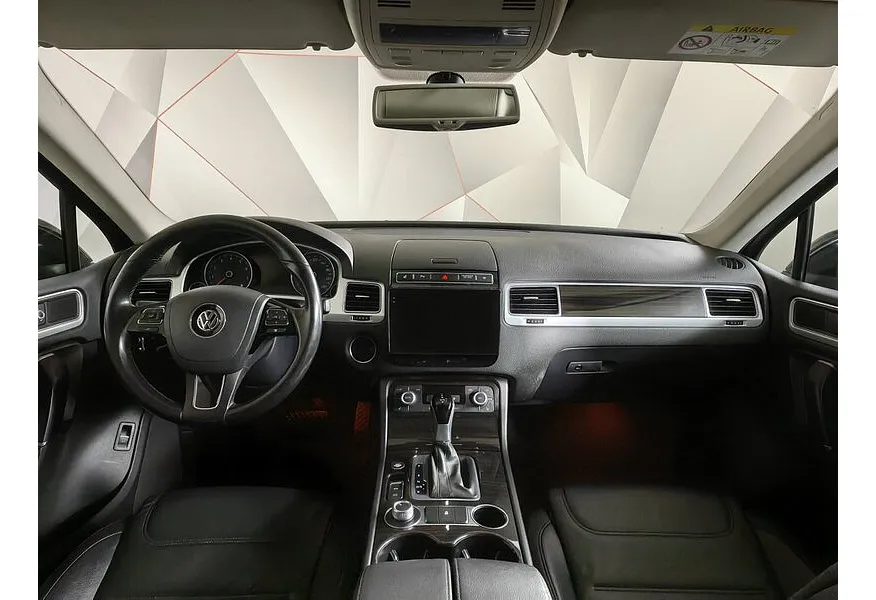 Volkswagen Touareg 3.6 FSI Tiptronic 4Motion (249 л.с.) V6 FSI Черный в АВИЛОН. Слайд №13
