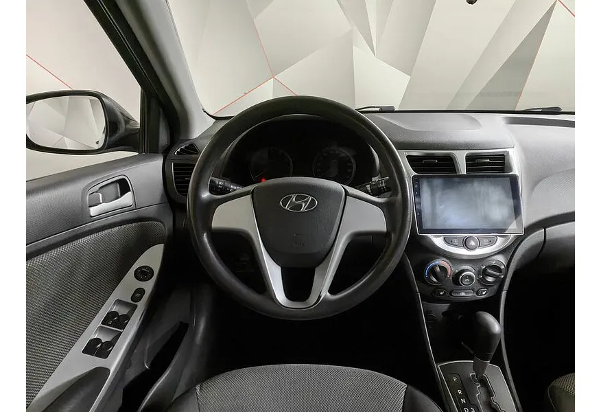 Hyundai Solaris 1.6 AT (123 л.с.) Active Plus Черный в АВИЛОН. Слайд №15