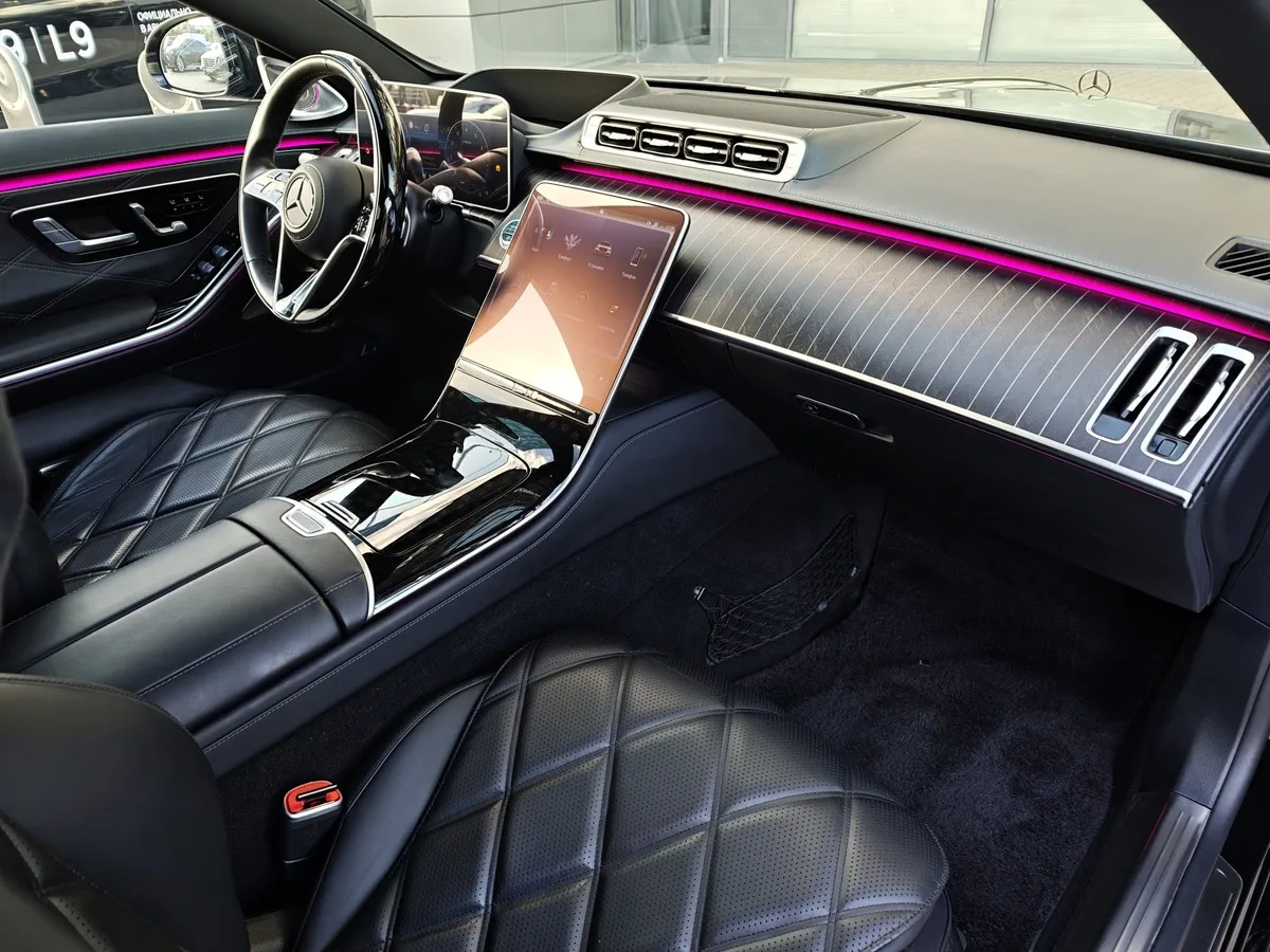 Mercedes-Benz S-Класс Maybach S 580 9G-Tronic 4Matic (503 л.с.) Night Series Черный в АВИЛОН. Слайд №10