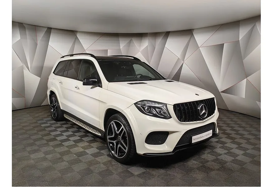 Mercedes-Benz GLS 350 d 4MATIC 9G-TRONIC (249 л.с.) Особая серия Белый в АВИЛОН. Слайд №3