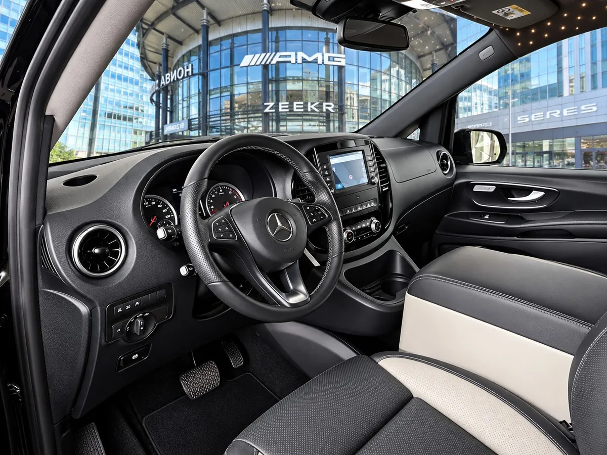 Mercedes-Benz Vito 124 CDI 4MATIC 9G-TRONIC (237 л.с.) Storm Черный в АВИЛОН. Слайд №10