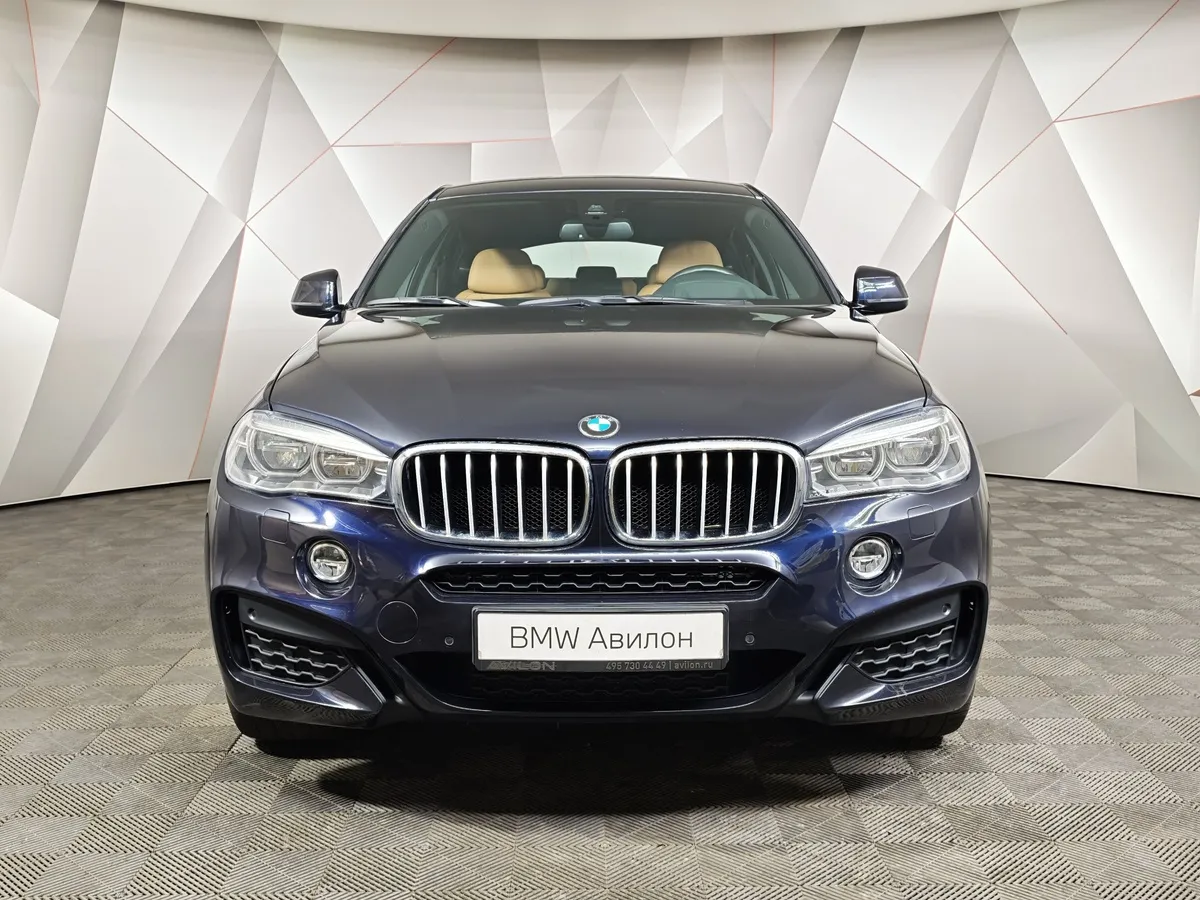 BMW X6 xDrive40d Steptronic (313 л.с.) Черный в АВИЛОН. Слайд №3