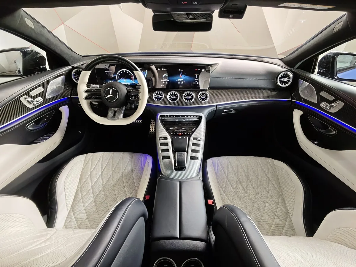Mercedes-Benz AMG GT 43 4MATIC SPEEDSHIFT TCT 9G (367 л.с.) Синий в АВИЛОН. Слайд №14