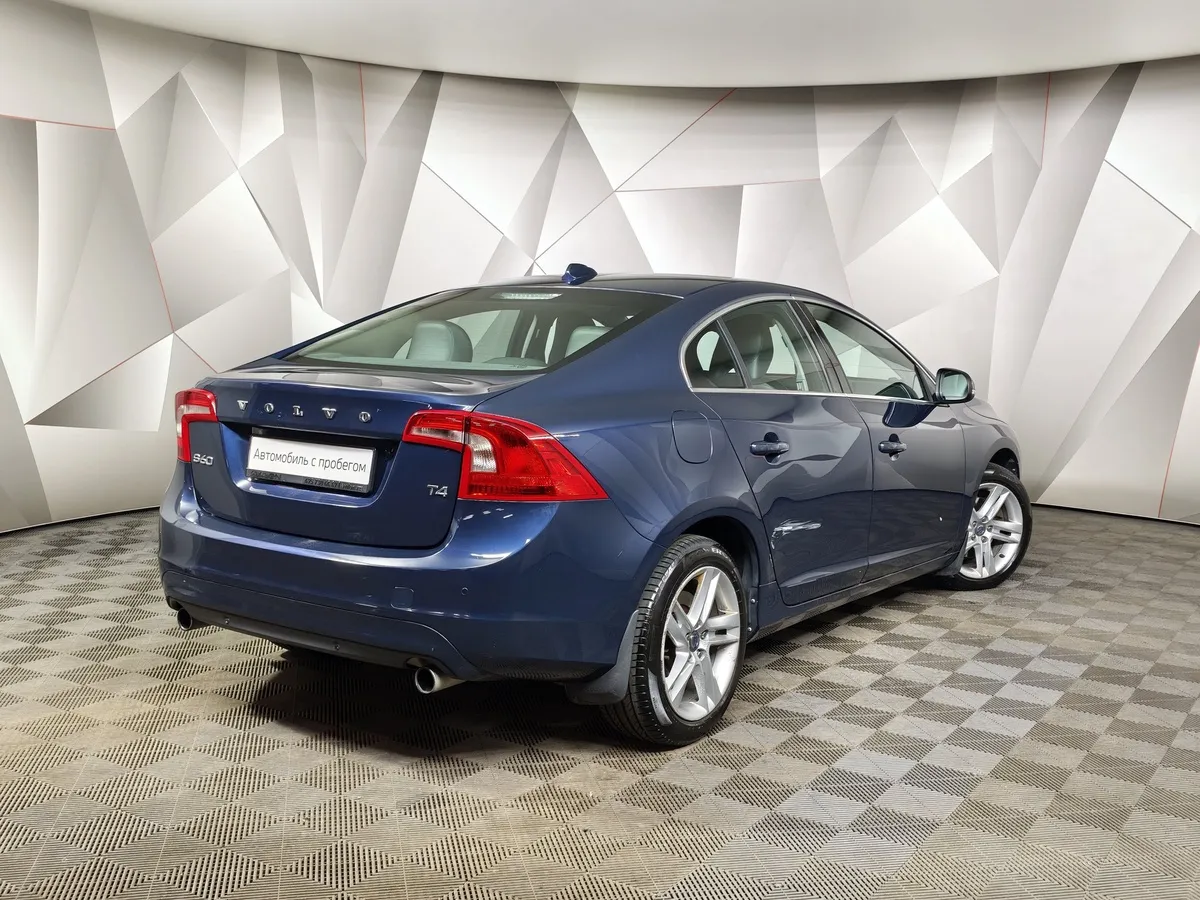 Volvo S60 2.0 T4 AT (180 л.с.) Summum Синий в АВИЛОН. Слайд №2