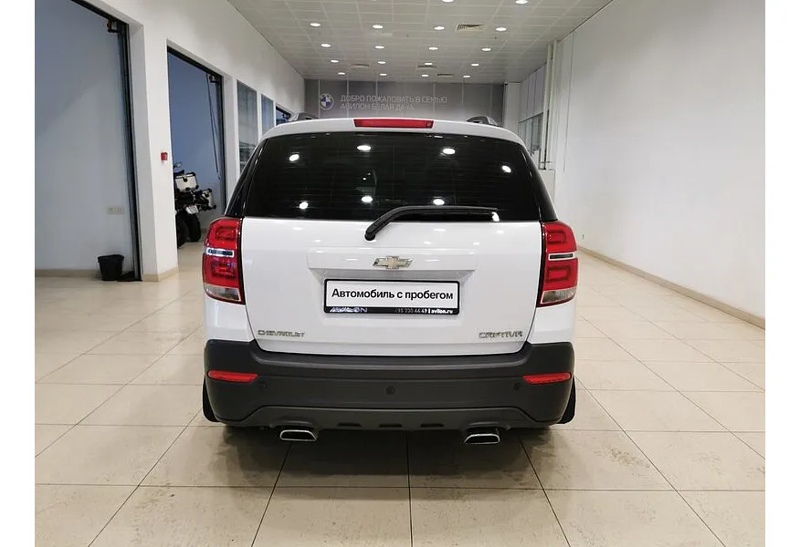 Chevrolet Captiva 2.4 AT (5 мест) (167 л.с.) LT Белый в АВИЛОН. Слайд №8