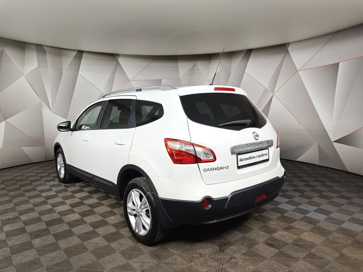 Nissan Qashqai + 2 2.0 CVT AWD (141 л.с.) Белый в АВИЛОН. Слайд №4