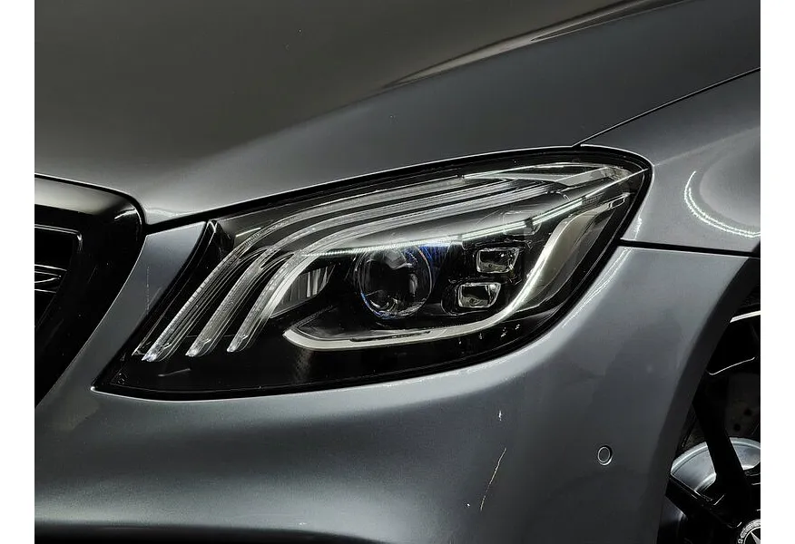 Mercedes-Benz S-Класс S 350 d 9G-Tronic 4Matic длинная база (249 л.с.) Серый в АВИЛОН. Слайд №10