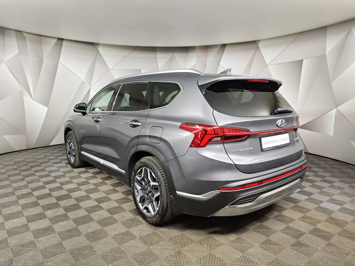 Hyundai Santa Fe 2.2 CRDi AWD 8AT (200 л.с.) High-Tech Серый в АВИЛОН. Слайд №4