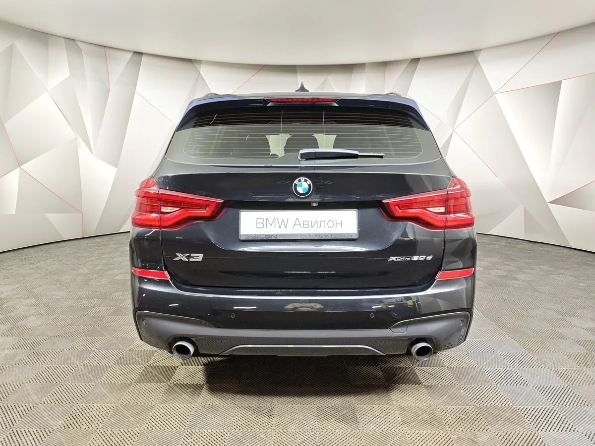 BMW X3 xDrive30d AT (249 л.с.) M Sport Черный в АВИЛОН. Слайд №4