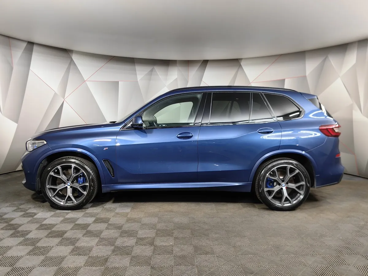 BMW X5 xDrive40d Steptronic (340 л.с.) M Sport Pro Синий в АВИЛОН. Слайд №5