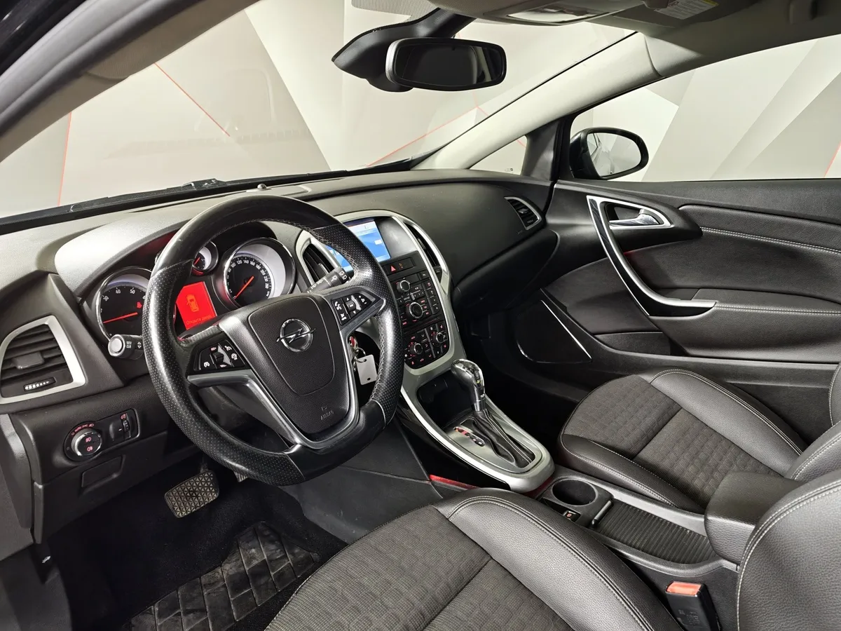 Opel Astra 1.4 Turbo AT (140 л.с.) Enjoy Черный в АВИЛОН. Слайд №17