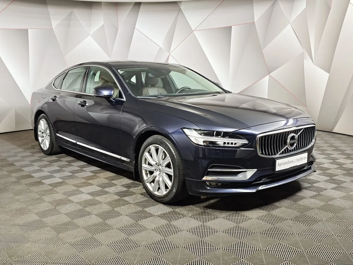 Volvo S90 2.0 T4 Drive-E AT (190 л.с.) Inscription Синий в АВИЛОН. Слайд №3