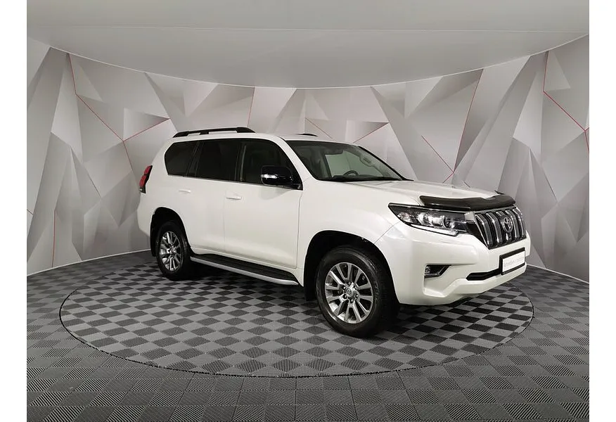АВИЛОН - Toyota Land Cruiser Prado 2.8 D AT 4WD (5 мест) (177 л.с.) Комфорт Белый - slide 1