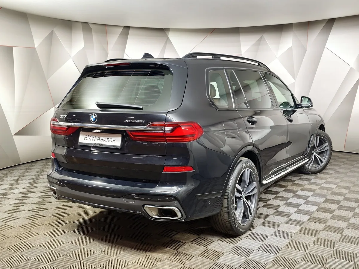 BMW X7 xDrive40i Steptronic (340 л.с.) Черный в АВИЛОН. Слайд №2