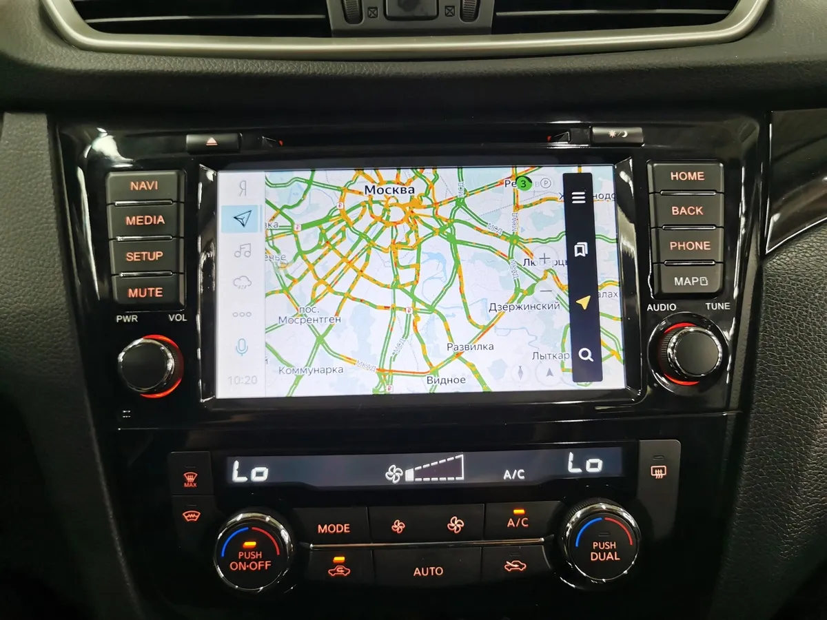 Nissan Qashqai 2.0 CVT (144 л.с.) Серебристый в АВИЛОН. Слайд №20