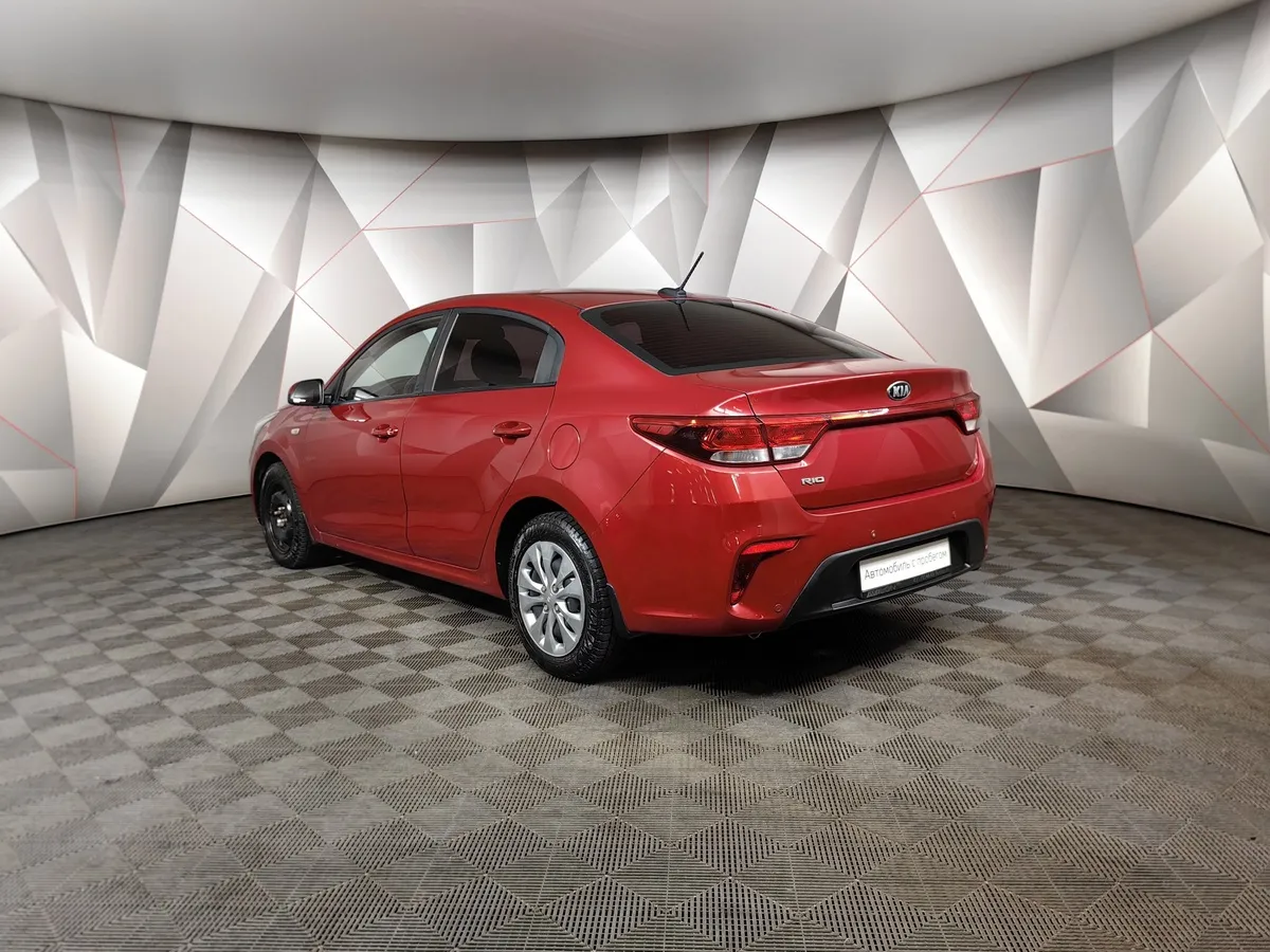 Kia Rio 1.6 AT (123 л.с.) Comfort Красный в АВИЛОН. Слайд №4