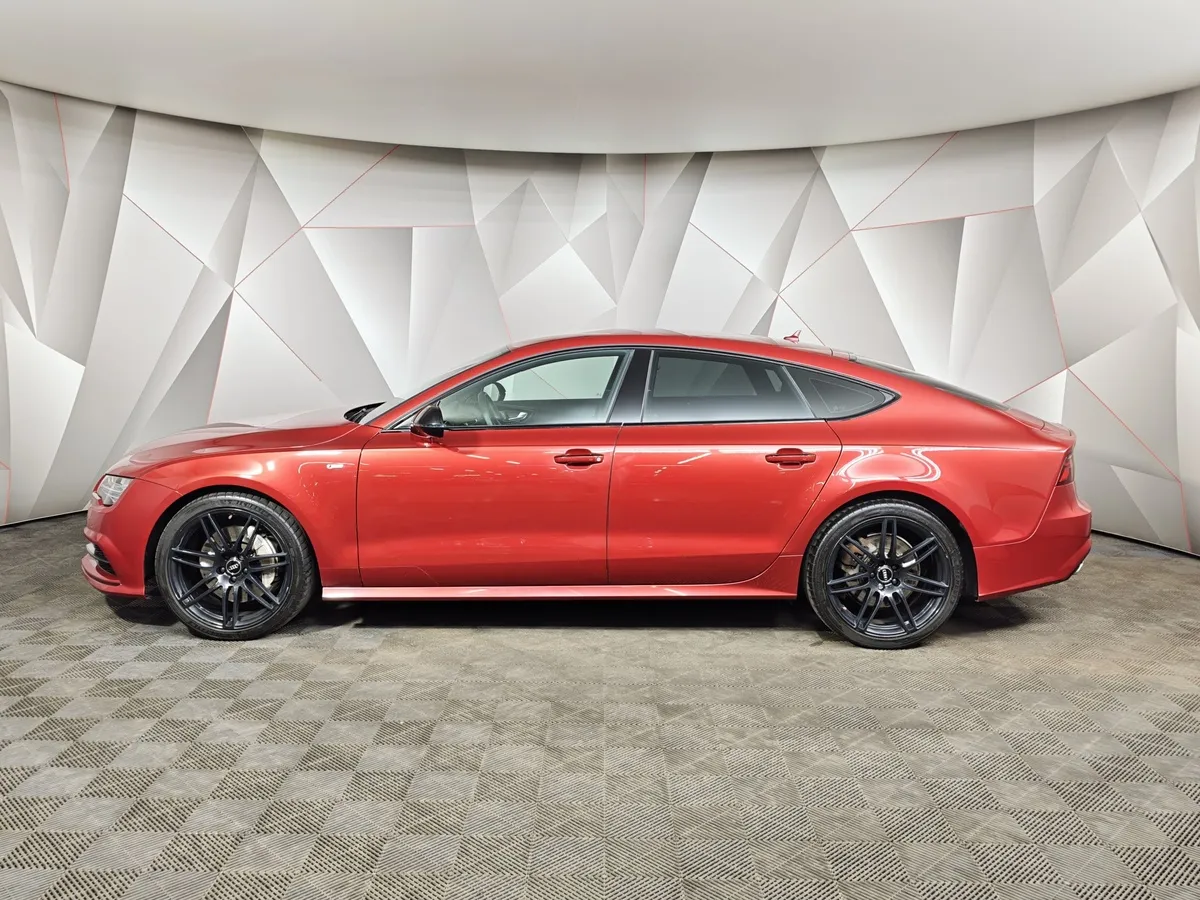Audi A7 3.0 TFSI S tronic quattro (333 л.с.) Красный в АВИЛОН. Слайд №5