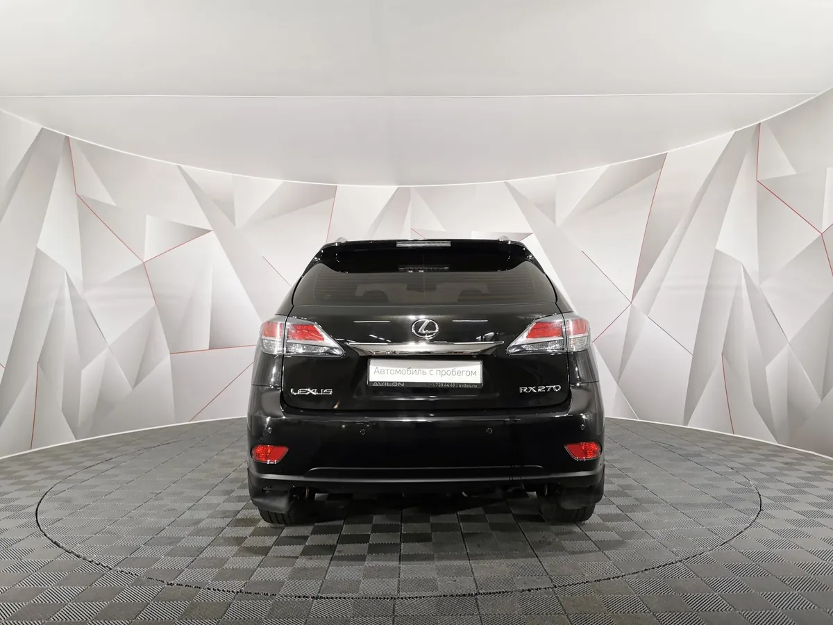 Lexus RX 270 AT (188 л.с.) Черный в АВИЛОН. Слайд №8